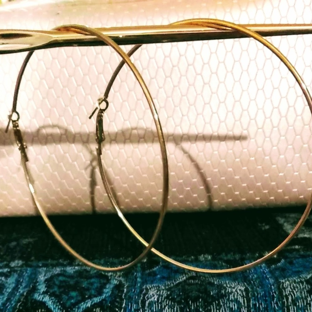 Earrings, Fashion Jewelry Women's Gold-Tone Hoops